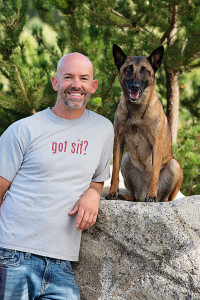 Dog trained by Got Sit sitting proudly in Seattle